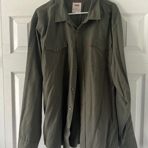 Olive green shirt